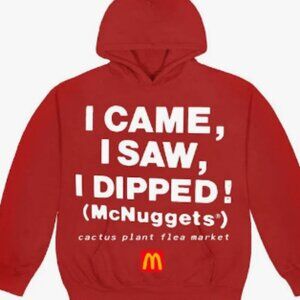CACTUS PLANT FLEA MARKET X MCDONALDS TEAM MCNUGGETS HOODIE